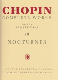 Complete Works, VII: Nocturnes. 9790274001032