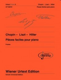 Piezas fáciles para piano con consejos para su estudio, vol. 5: Chopin, Liszt, Hiller. 9783850557610