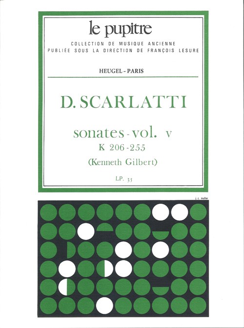 Oeuvres completes pour clavier, vol. 5: Sonates K206 a K255. 9790047323002