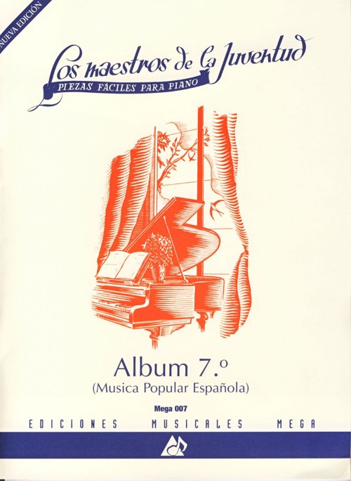 Los maestros de la juventud, álbum nº 7: piezas fáciles para piano. 9788495296061