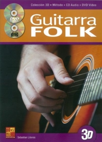 Guitarra folk en 3D