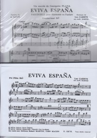 E viva España, pasodoble pour harmonie ou fanfare