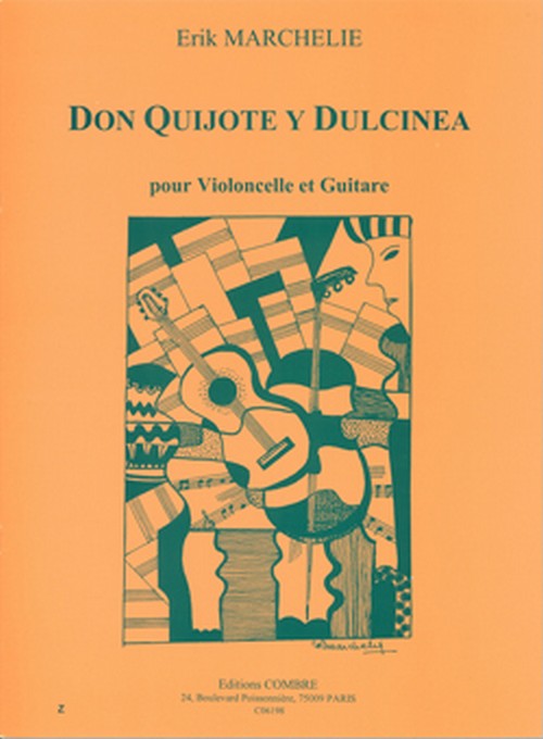 Don Quijote y Dulcinea, pour violoncelle et guitare. 9790230361989