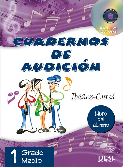 Cuadernos de audición: grado medio, 1 (+CD)