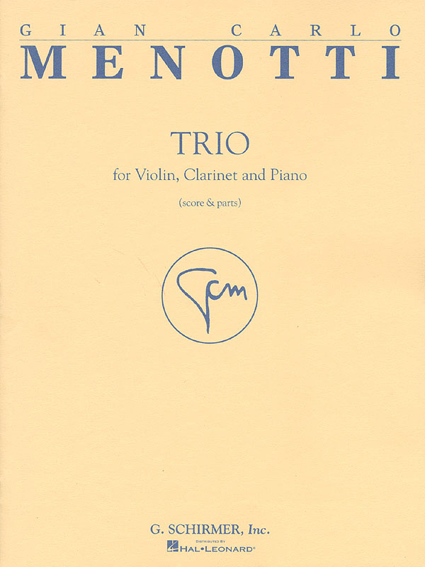 Trio, for Violin, Clarinet and Piano
