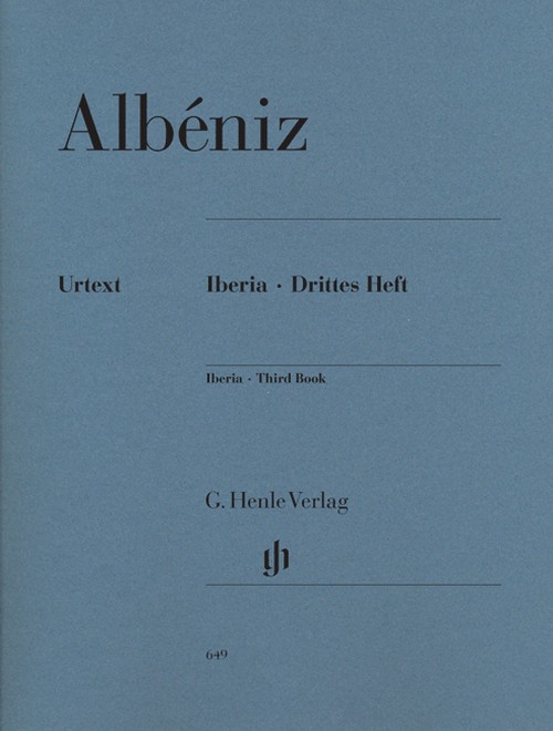 Iberia, vol. 3, piano. 9790201806495