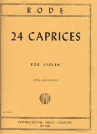 24 Caprices for Violin Solo