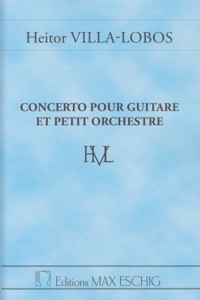 Concerto pour guitare et petit orchestre, Study Score