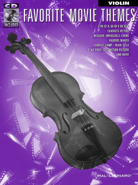 Favorite Movie Themes, for Violin. 9780793591190