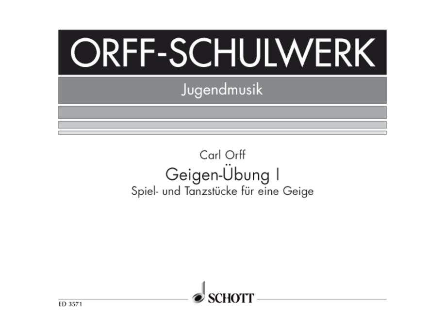 Geigen-Übung I: Spiel- und Tanzstücke für eine Geige. 9790001043502 Geigen-Übung I: Spiel- und Tanzstücke für eine Geige. 9790001043502