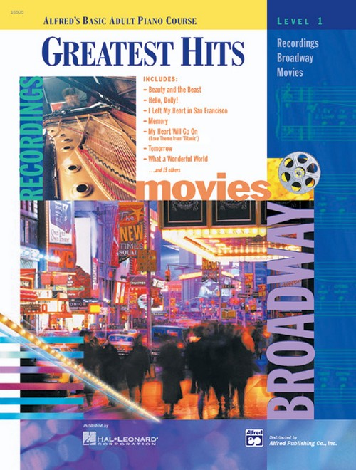 Alfred's Basic Adult Piano Course: Greatest Hits Book Level 1 (+CD)