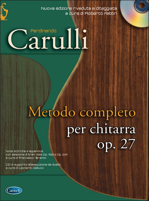 Metodo completo per chitarra, op. 27. 9788850727674