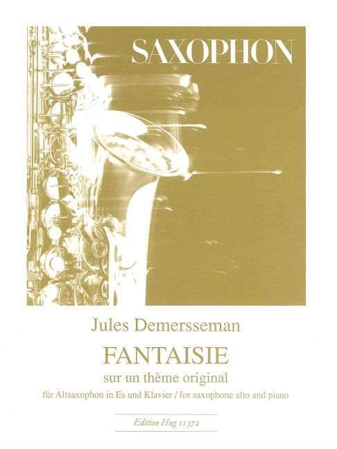 Fantasie sur un thème originale, for Saxophone Alto and Piano