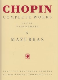 Complete Works, X: Mazurkas, Piano