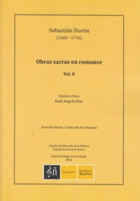 Obras sacras en romance, vol. 8. 9790801293381 Obras sacras en romance, vol. 8. 9790801293381