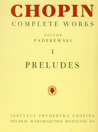 Complete Works, I: Preludes for Piano. 9790274001667