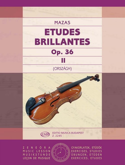 Études Brillantes Op. 36. Vol. 2. 9790080022450