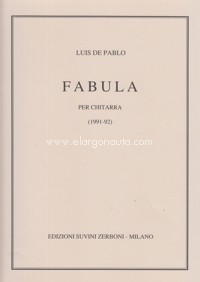 Fabula (1991/92) per chitarra