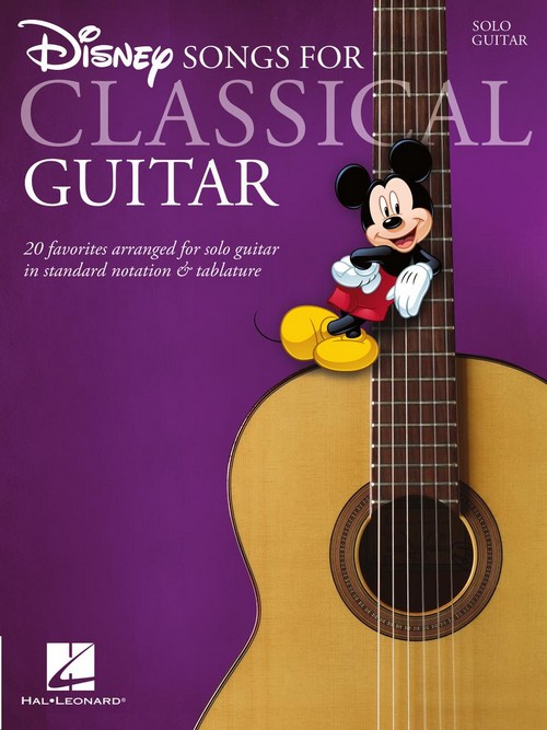 Disney Songs for Classical Guitar. 9781423497929