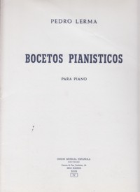 Bocetos pianísticos, para piano