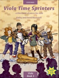 Viola Time Sprinters (+CD): A third book of very easy pieces for viola. 9780193360815