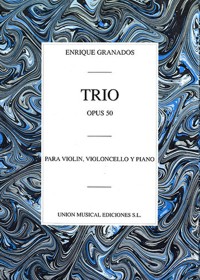 Trío, op. 50, para violín, violoncello y piano