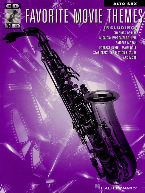Favorite Movie Themes, for Alto Sax