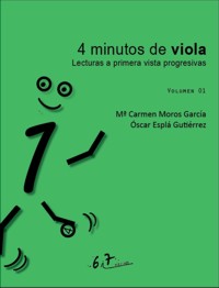 4 minutos de viola 01. Lecturas a primera vista progresivas. 9790805407067