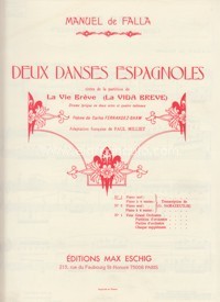 Danse espagnole nº 1, de La vie brève (La vida breve), pour piano. 9790045007614