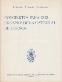 Conciertos para dos órganos de la catedral de Cuenca. 9788450086300