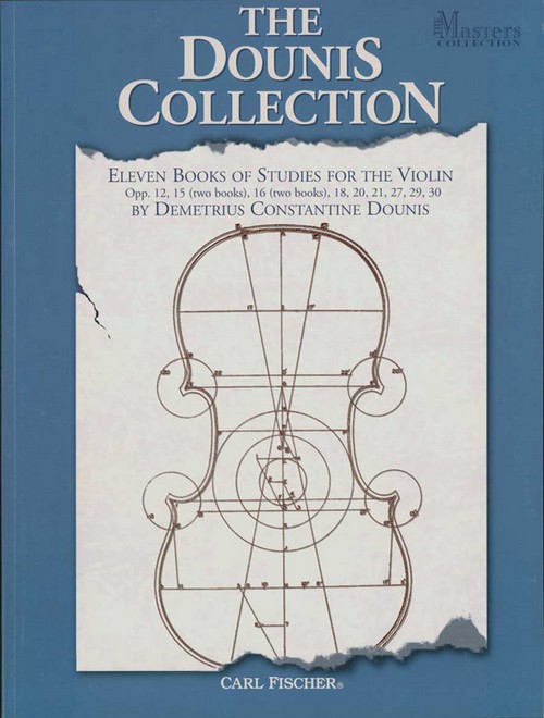 The Dounis Collection: Eleven Books of Studies for The Violin. 9780825858505