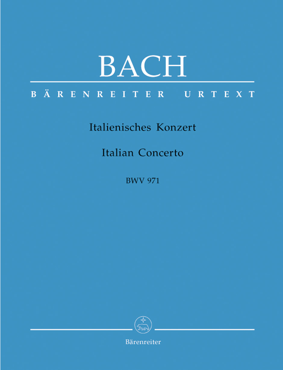 Italian Concerto, BWV 971, piano (not fingered)