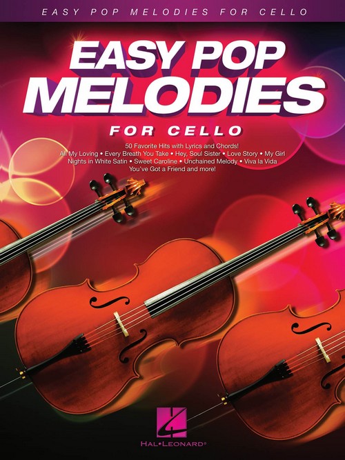 Easy Pop Melodies for Cello. 9781480384378