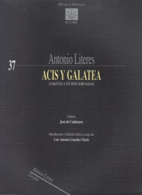 Acis y Galatea. Zarzuela en dos jornadas. 9788480483612