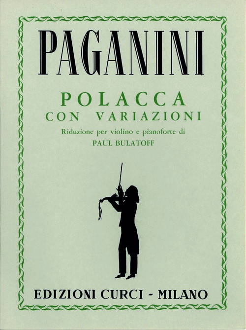 Polacca con variazioni, violino e piano. 64096