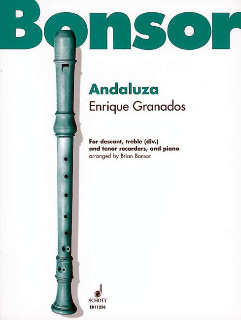Andaluza, for 3 Recorders and Piano