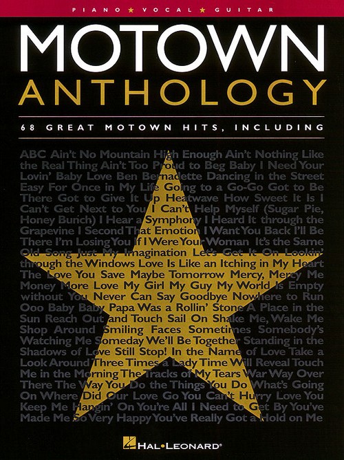 Motown Anthology: 68 Great Motown Hits (Piano, Vocal, Guitar). 9780793592012