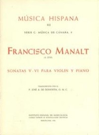 Sonatas V-VI para violín y piano. 9788400008697
