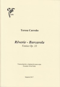 Rêverie - Barcarola. Venise, Op. 33