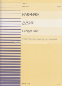 Habanera, arrangement pour piano à quatre mains