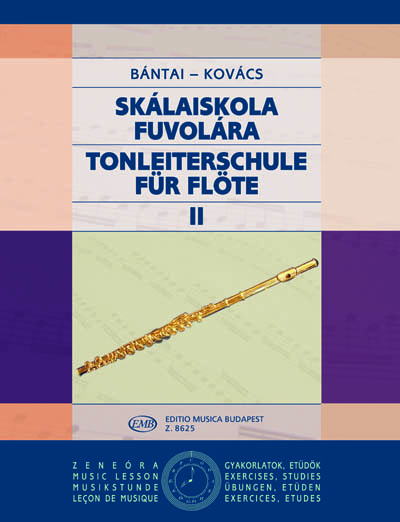 Tonleiterschule für Flöte, vol. 2 = Skalaiskola Fuvolára, vol. 2