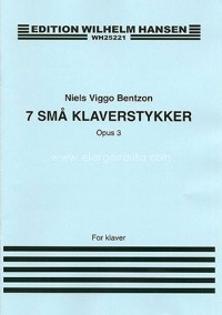 Seven Small Pieces for Piano, Op. 3