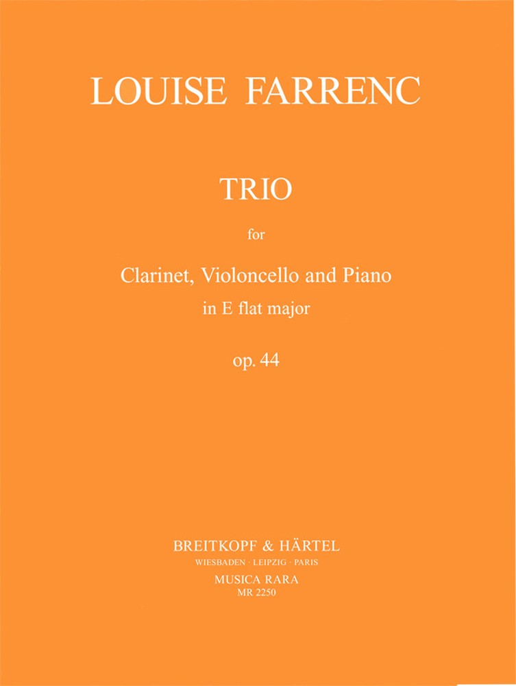 Trio in E flat major for Clarinet, Violoncello and Piano, op. 44