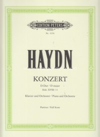 Konzert für Klavier und Orchester, D-Dur, Opus 21, Hob. XVIII: 11. Full Score. 9790014023645