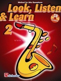 Look, listen & learn Vol. 2, Alto Saxophone + CD