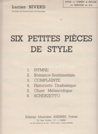 Six Petits Piéces de Style, pour trompette. 65159