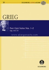 Peer Gynt Suites No. 1 op. 46, and No. 2, op. 55, Study Score + CD. 9783795765392