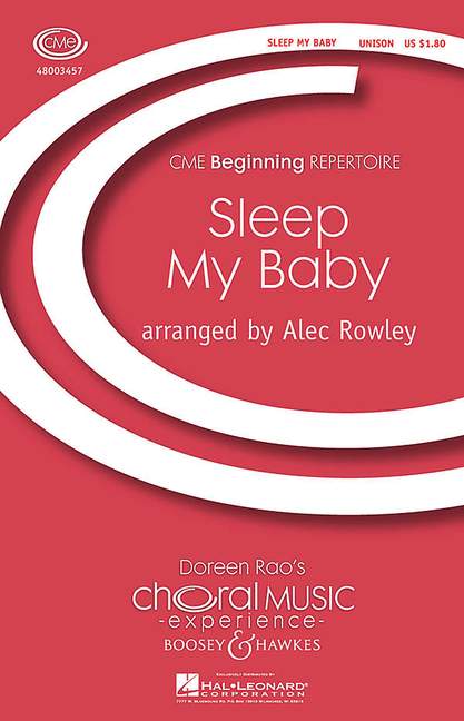 Sleep My Baby. A Welsh Slumber Song, for Choral Unison and Piano