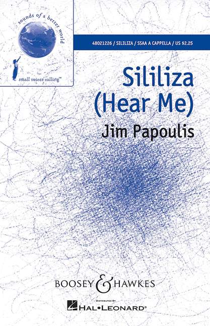 Sililiza (Hear Me), for SSAA Choir a Capella and Percussion. 9790051481231