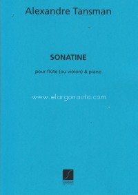 Sonatine pour flute (ou violon) et piano. 9790048004603 Sonatine pour flute (ou violon) et piano. 9790048004603